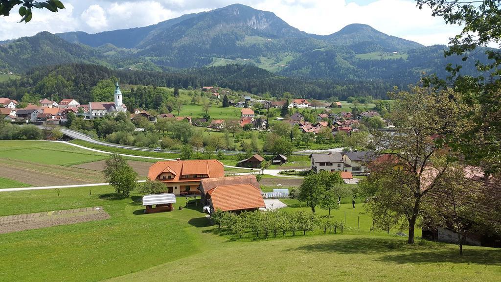 Villa Tourist Farm Kolar à Ljubno Extérieur photo
